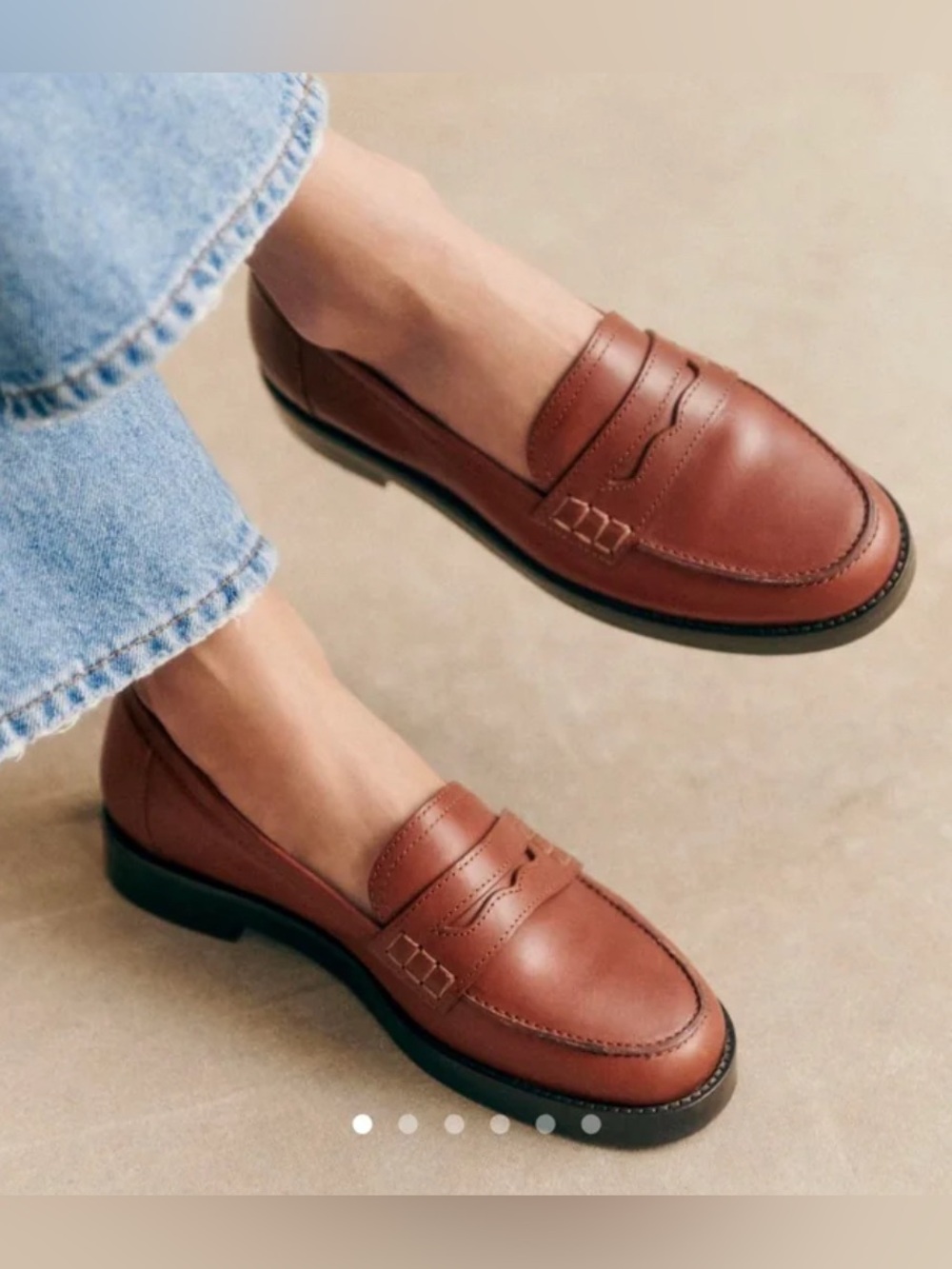 SEZANE Andrea Loafers NWOB